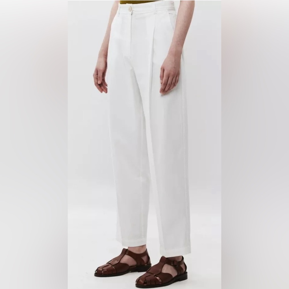 - House of Dagmar white Cotton Chino pant Size 38